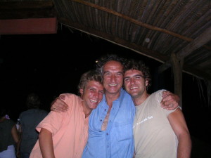 Paolo, Emily y Andresito