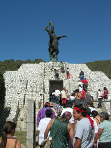 Carrera a Ixcateopan con Danzantes Sol